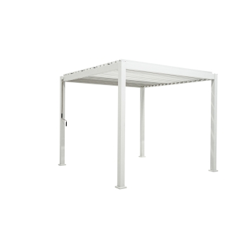 Záhradná pergola MIRADOR 88 Basic 3 x 3 m biela